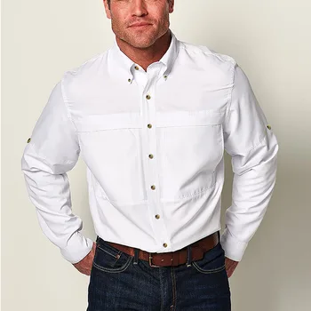 

Free shipping! - Men's quick dry shirt fishing shirt UPF30+