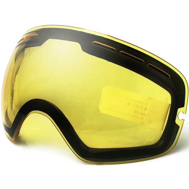 Ski Goggles,Brand Double brightening lens for ski goggles Night
