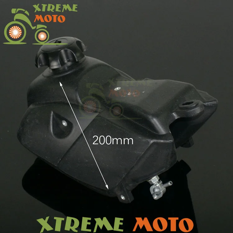 Новые черные Топливо Газ бензин бак для Kawasaki KLX110 150cc велосипед ямы pitster Pro OGM Coolster Piranha Мотокросс Enduro в байкерском стиле