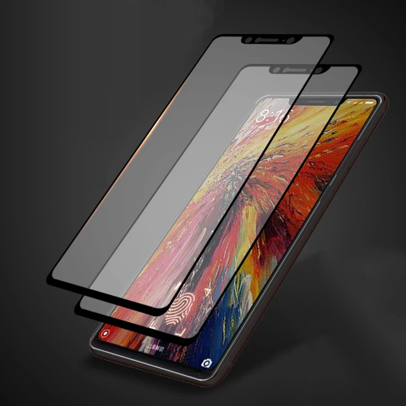 3D закаленное стекло для Xiaomi Mi 7 полное покрытие 9H защитная пленка
