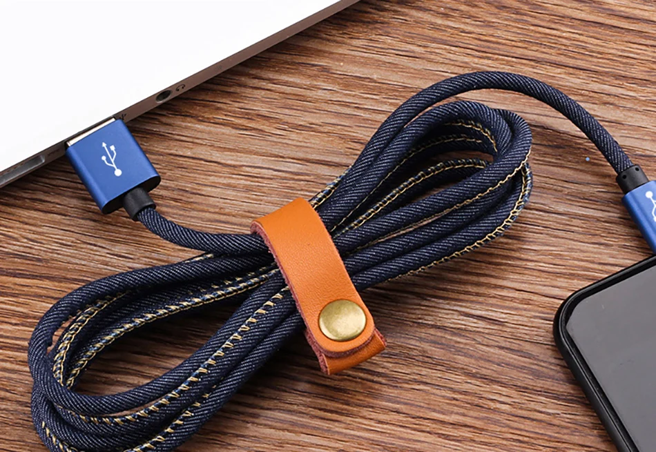 Cowboy Braid Micro USB Charging Sync Data Cable Andriod For Samsung S6 Xiaomi Redmi Note 4X Phone Long Charger Cables 12M (16)