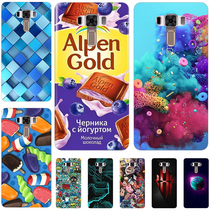 45 стилей чехол для телефона Asus Zenfone 3 Deluxe Z016D Zenfone3 ZS570KL _ 5 7 дюймов кожаный жесткий