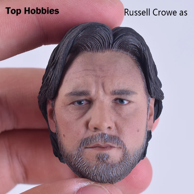 

1/6 Scale Head Sculpt Model CUSTOM Man of Steel Superman's father Bing Russell Crowe. as Jor-El Fit 12 Inch Phicen Action Figure