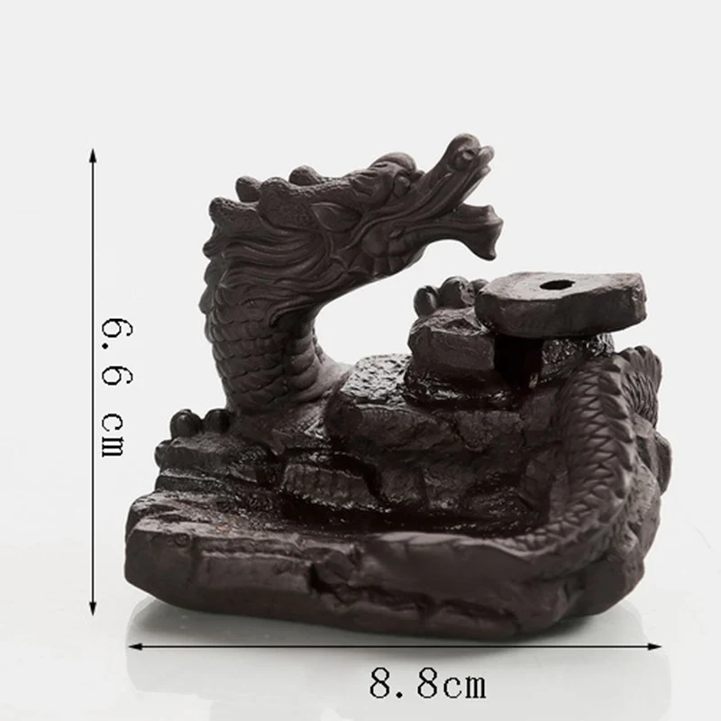 Обратный Курильницы креативный Спящий дракон Ладан, подставка, украшение для дома офиса ароматическая курильница украшения дропшиппинг
