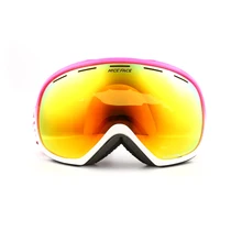Free shipping Brand ski goggles 2 double lens UV400 anti-fog large spherical glasses skiing men women snowboard goggles