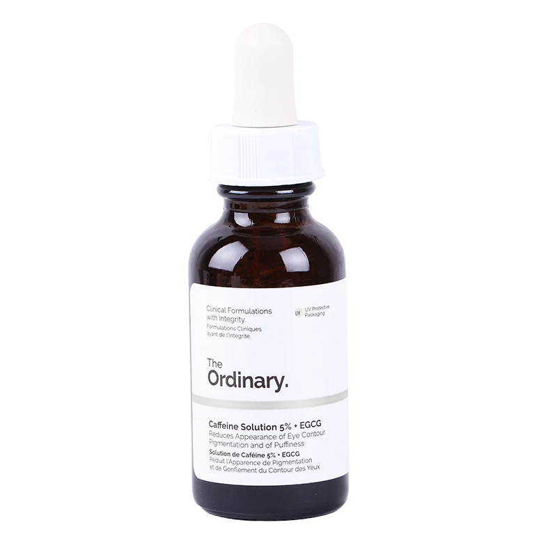 

100% Original The Ordinary 5%Caffeine Solution+EGCG Eye Care Serum Essence Treatment for Wrinkles Dark Circle Puffiness