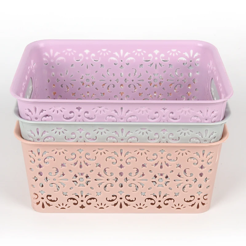 1PC PP Hollow Underwear Bra Storage Box Drawer Closet Organizers Boxes For Scarfs Socks Desktop Cosmetic Sundries Finishing Box