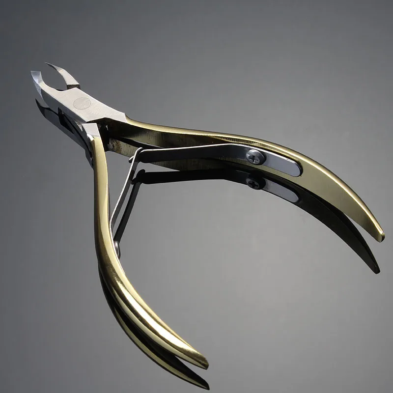 

Nail skin scissors stainless steel clamp Cuticle Cutter dead skin Clipper cut nail care Pedicure armor tool