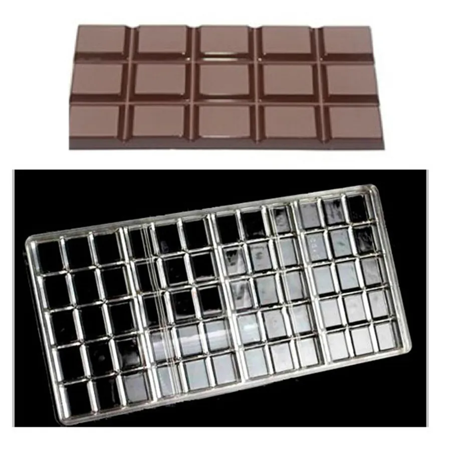 NEW-4-Cavity-Chocolate-Bar-Mold-Choc-Block-Strong-Hard-Polycarbonate-mould_