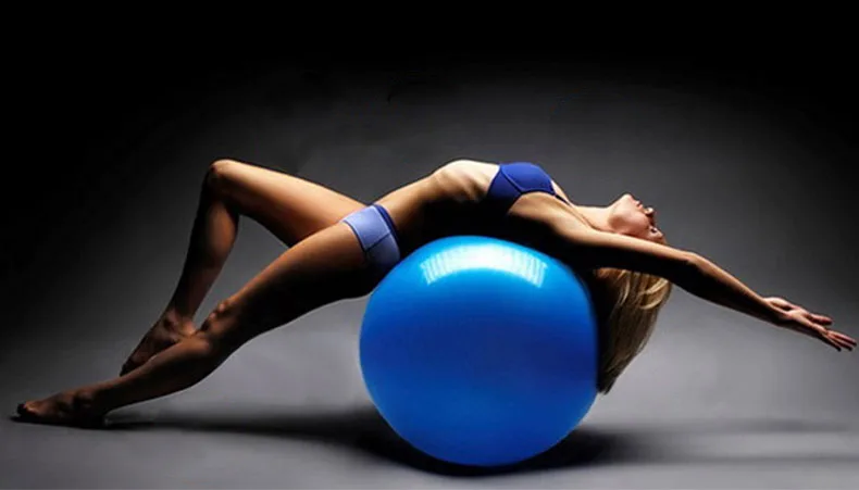 85 см ПВХ унисекс мячи для йоги для фитнеса 4 цвета мяч для фитнеса для похудения детский Балансирующий мяч женский мяч для фитнеса с воздушным насосом