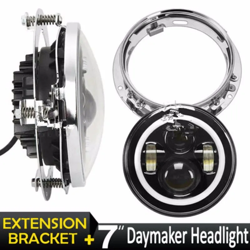 Motorcycle Projector Daymaker HID LED Light Bulb Headlight For Harley Touring x