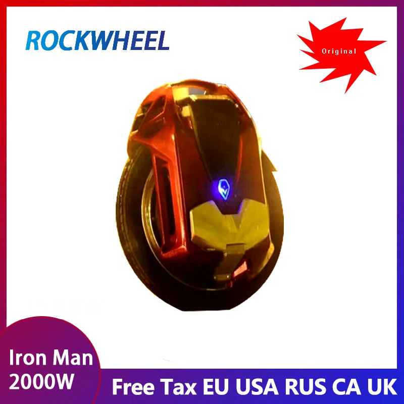 Электрический Одноколесный велосипед ROCKWHEEL GT16 скорость 45 км/ч + 84 в 16 дюймов