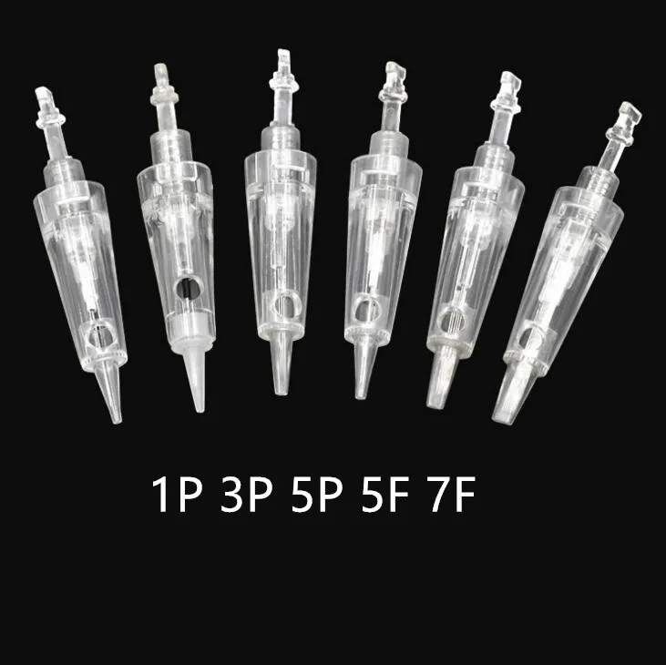 

50pcs Tattoo Cartridges Needles 1/3/5/7P Disposable Sterilized Permanent Makeup Eyebrow Lip Tattoo Machine Pen Tool