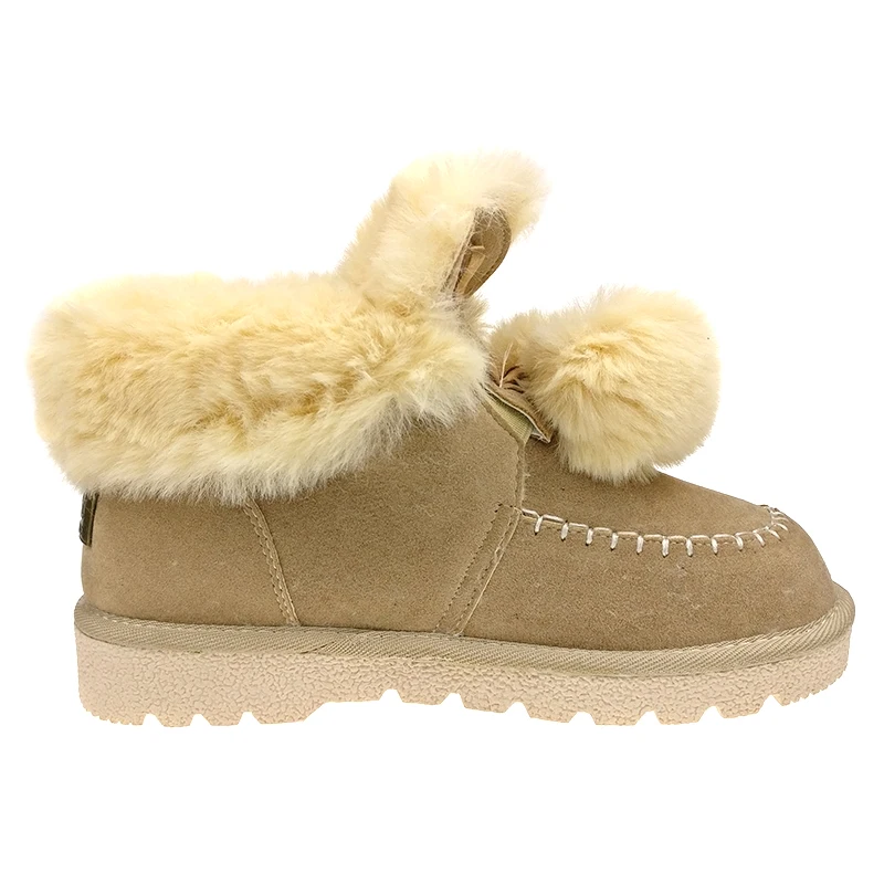 APIXTA Snow Boots Shoes Women 2018 New Arrival Winter Snow Suede Ankle Boots Shoes Ball Fur Super Warm Plush Hair Botas Mujer Women's Shoes