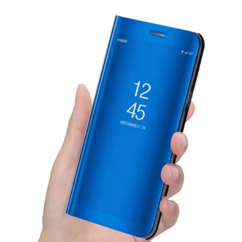 Роскошный зеркальный чехол для samsung A80 A 80 Чехол с подставкой Флип чехол для телефона samsung Galaxy A80 чехол A805F защитный Coque