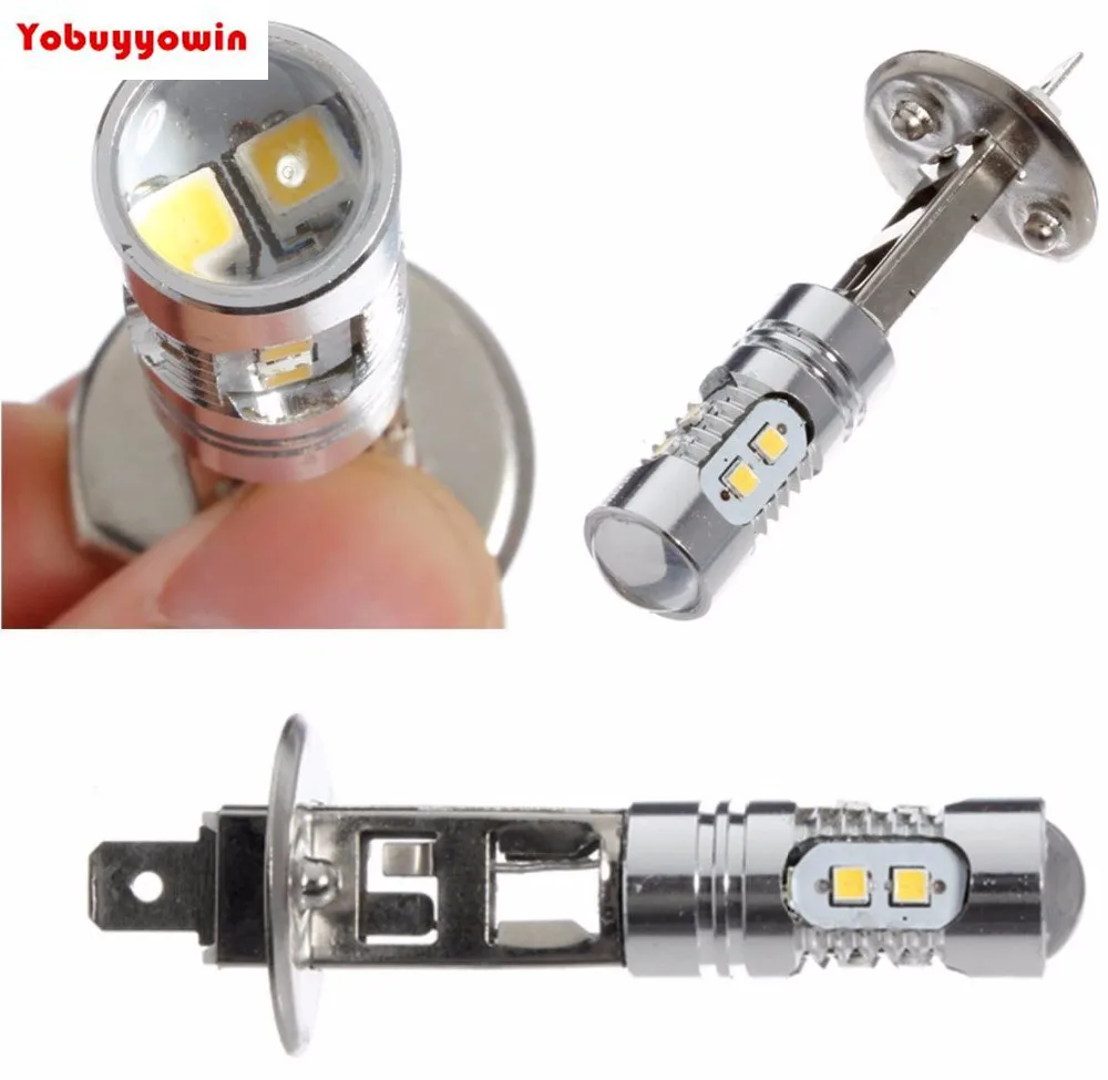 2 шт./лот 10 Вт H1 2323 SMD светодиодные лампы противотуманные фары фара 6000 K для
