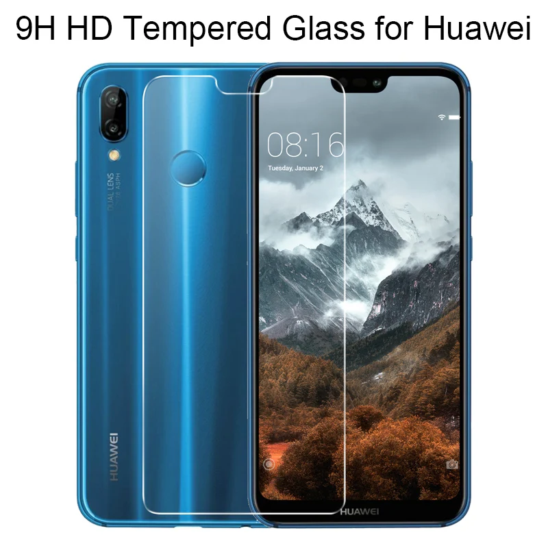 mobile protector Tempered Glass on Huawei P20 Pro P 20 Lite Screen Protector for Huawei P8 Lite 2017 Protective Glass for P9 P10 Light 2017 phone screen cover