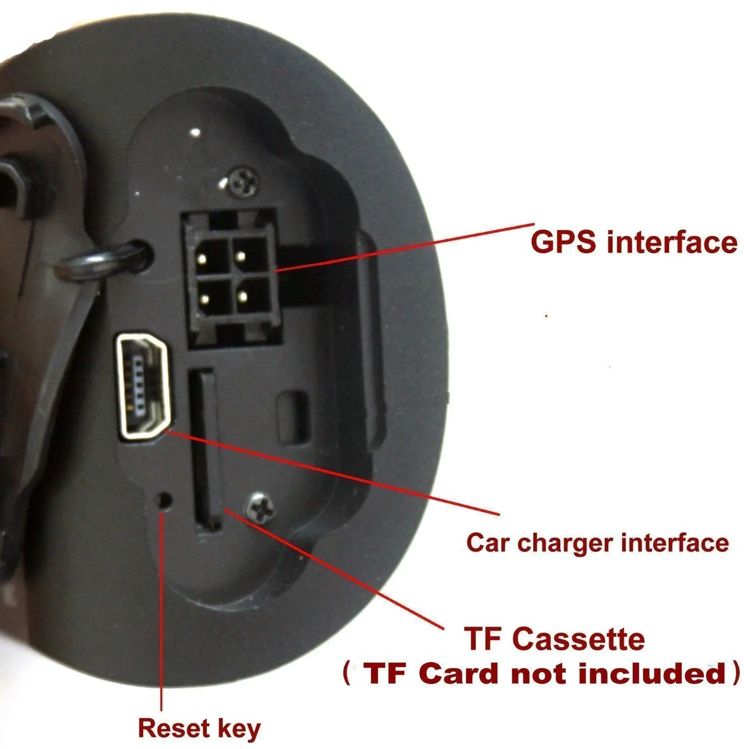 Coche DVR Cámara Dual Sensor de gravedad Gps Tracker soporte Google Maps en revisión 2,7