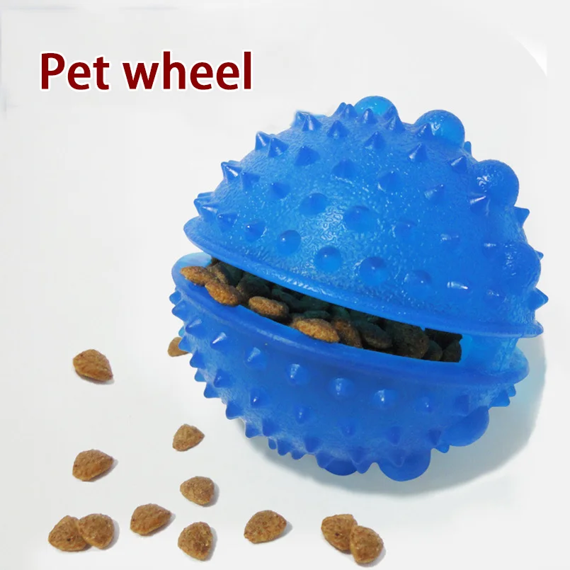 Pet Dog Squeaky Toys Interactive Balls Dog Cat Puppy Chew Toys Bite