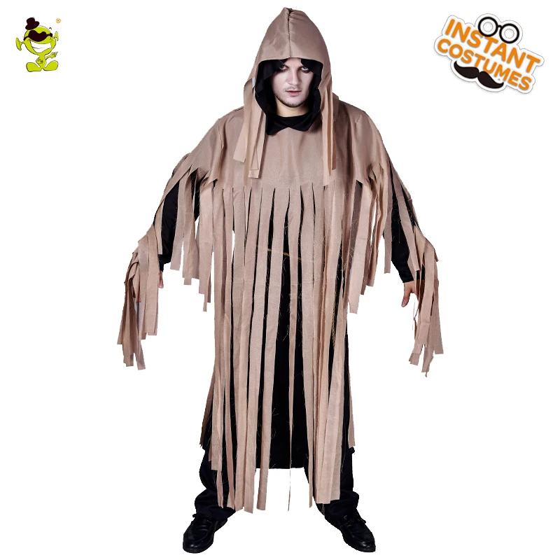 Purim Party Adult Men Ghost Man Costume Masquerade Ghost Robe Clothes
