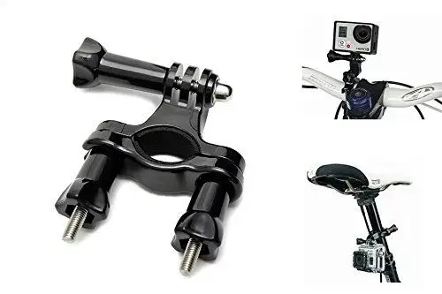 Bike Handlebar Mount Motorcycle Seatpost Pole Bicycle GoPro Camera HD Hero 4 3+ Hero3 2 GoPr | Электроника
