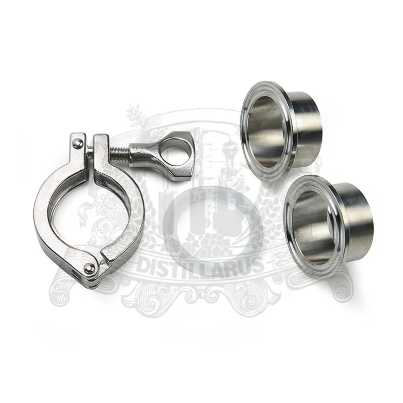 

3/4" -8" Sanitary Stainless Steel SS304 Coupling Ferrule Tri- Clamp sets forged ferrules
