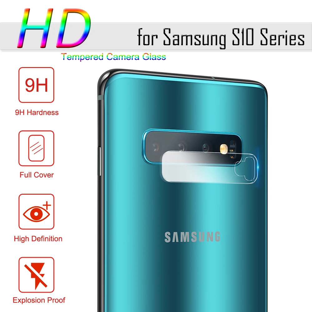 

Camera Glass for Samsung Galaxy Note 10 Plus S10 Plus S10 5G Glass Tempered Film Lens Back Camera Protector for Samsung S10e S10