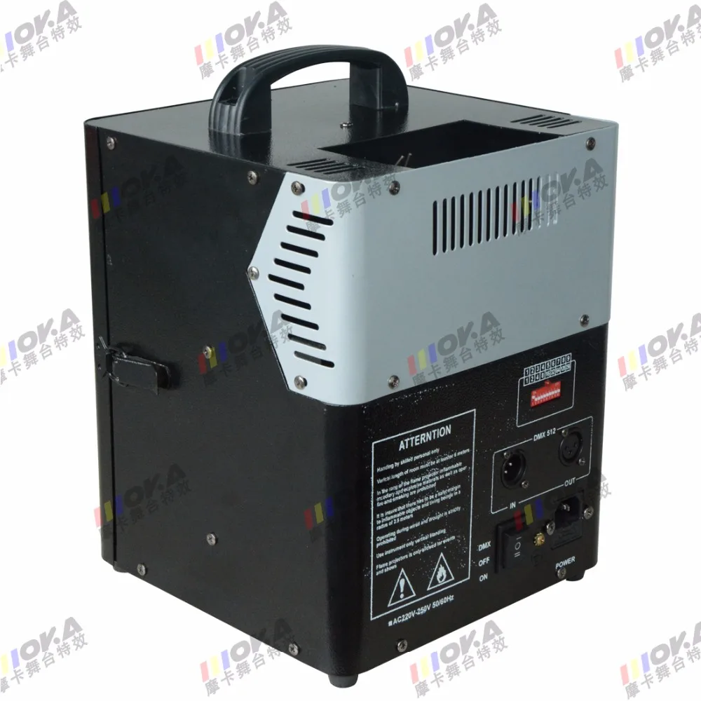 12pc/lot Flame Thrower Fire Effect Machine Spray Fire Machine DMX Fire