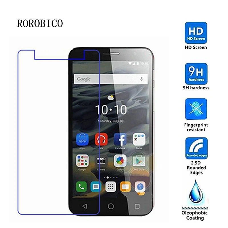 ROROBICO закаленное стекло для Alcatel One Touch A3 XL Pixi 4 Pop Plus A30 Fierce Go Play A5 LED Защита экрана