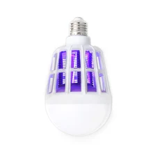 15 Вт мухобойка электрическая ловушка для комаров, E27 светодиодный свет лампы наклон конструкции крытый насекомых Ловушка для насекомых-вредителей