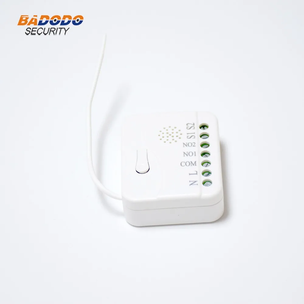 Z Wave Plus разъем модуль Встроенный в стену двойной реле TKB дома TZ74 2 канала