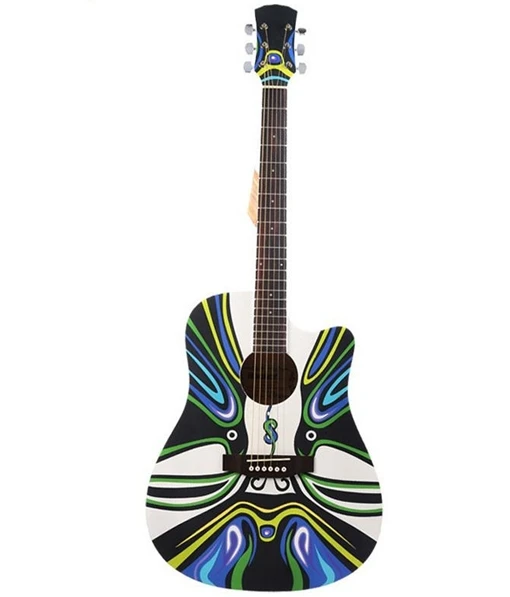 41 15 nuevo 41 "guitars alta calidad dibujo guitarra
