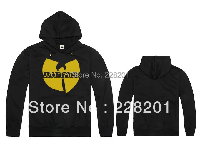 

fashion hiphop wutang street sweatshirt men and women pullover sweatshirt outerwear wutang hoodie with hat fleece sweat homme