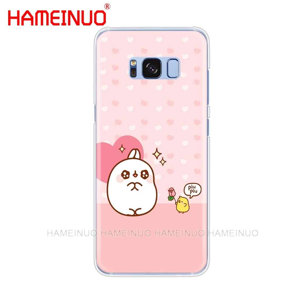 HAMEINUO Molang кролика Симпатичные Kawaii коробка картофель Чехол для мобильного