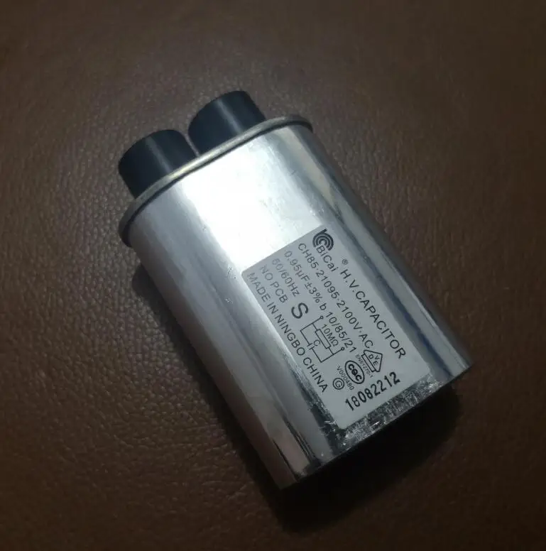 

2100VAC Microwave Oven Parts Capacitor 0.95UF