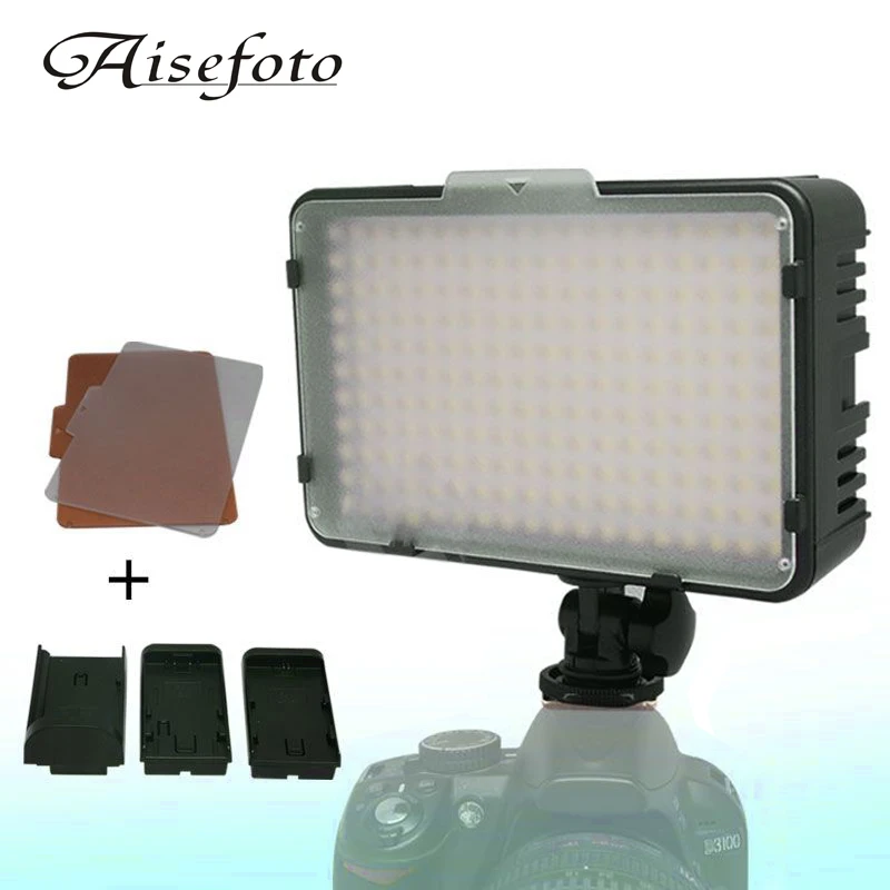 

Mcoplus 198 LED Video Photo Light Lighting Lamp For DV Camcorder & Nikon Canon Pentax Sony Olympus Panasonic Digital SLR Cameras