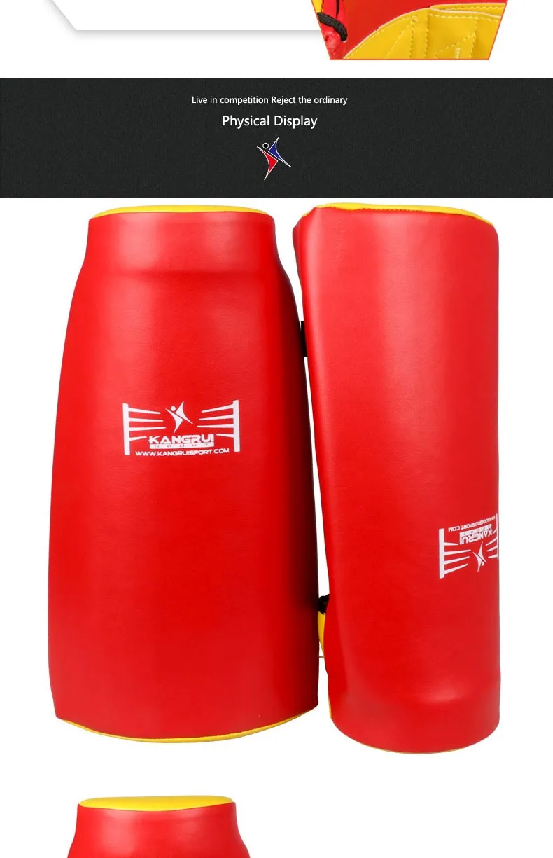 Искусственная кожа фитнес тхэквондо Kick Pad целевой Kick Boxing Armguard Целевой ноги руки протектор для рук-target охапки Arc наручи