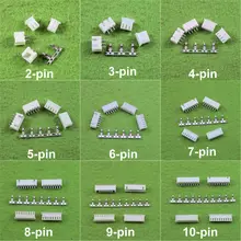 JST XH2.54 2/3/4/5/6/78/9/10-контактный разъем(для мужского и женского голосов, Crimps) x 50 наборов