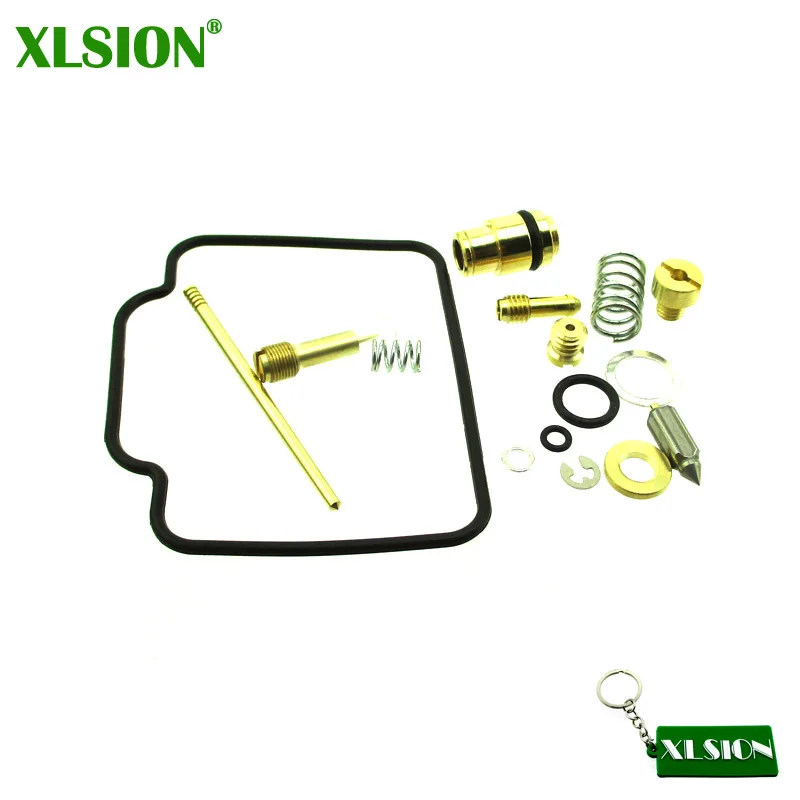 XLSION Ремкомплект карбюратора Ремонтный комплект для 1991-1998 Suzuki LTF4WDX King четырёхкамерный карбюратор для квадроциклов ремонтный комплект
