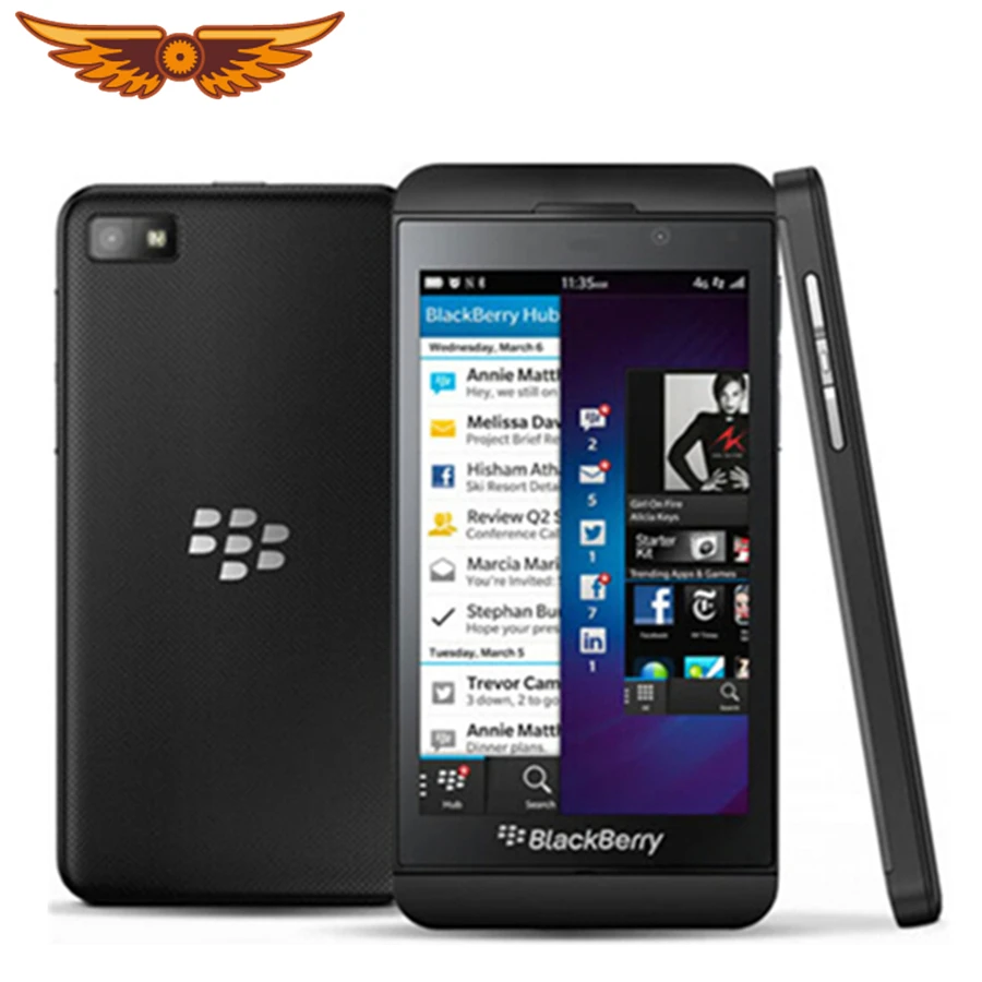 Мобильный телефон Blackberry Z10, NFC, GPS, WIFI, 3G, 4G, разблокированный, 4,2 дюймов, сенсорный телефон, 2+ 16 ГБ, двухъядерный