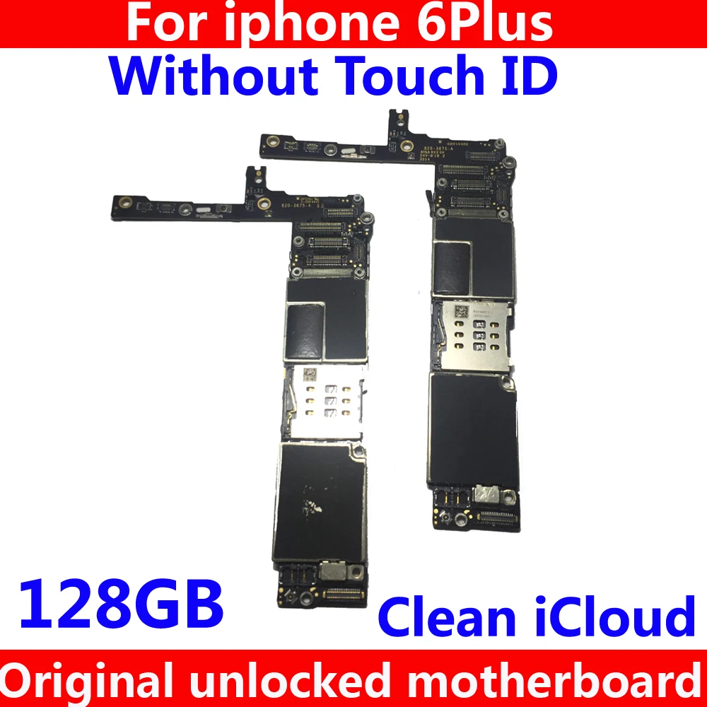 100% протестированная хорошая 128 ГБ оригинальная материнская плата для iphone 6 Plus без