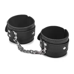 10 шт. кожаные наручники БДСМ Связывание Секс-игрушки для пар взрослые секс игрушечные инструменты для продажи раб пыточные устройства