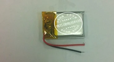 

3.7V polymer lithium battery, 601522 toys, Bluetooth micro camera, point reading pen, 130MAH Rechargeable Li-ion Cell