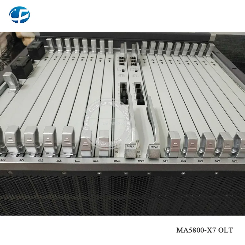 Batir precio HUA WEI GPON MA5800 X7 OLT с 2 * Control MPLA + Батарея 16 портов GPHF C tarjeta OLT|Детали устройств