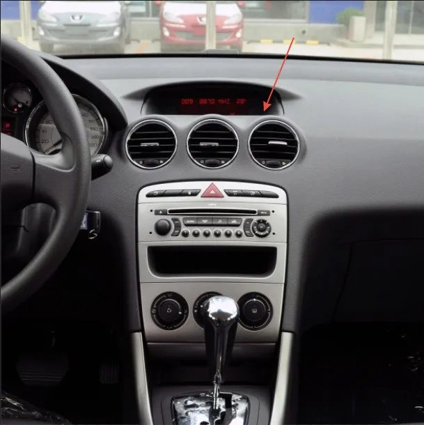 Рамка для экрана 8209K4 Peugeot 408 308cc 308sw 308 RCZ|Панели| |