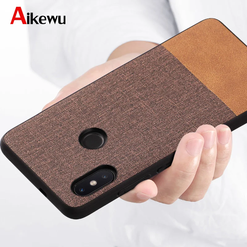 

PHOPEER Case for XiaoMi Redmi Note 5 6 Pro 6A S2 case cover Redmi Note 5 6 Global Version shockproof business fabric back cover