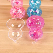 1 шт. цветной Лизун пушистая клейкая масса жемчужная Хрустальная слизь цветная Лепка глина легкая слизь пушистая пена грязь устраняет стресс