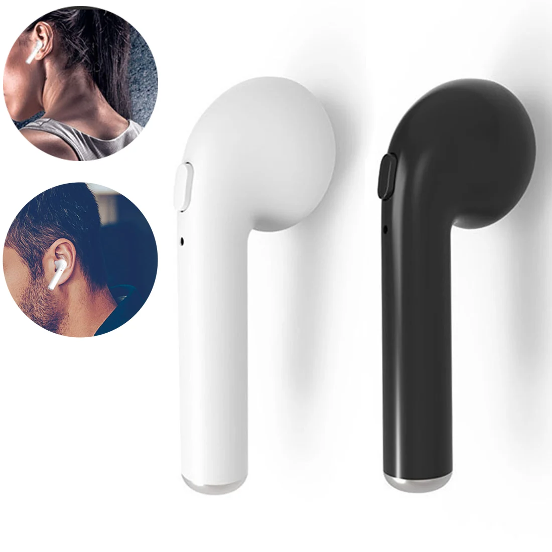 Centechia Мини Bluetooth стерео беспроводные наушники гарнитура с зарядным боксом
