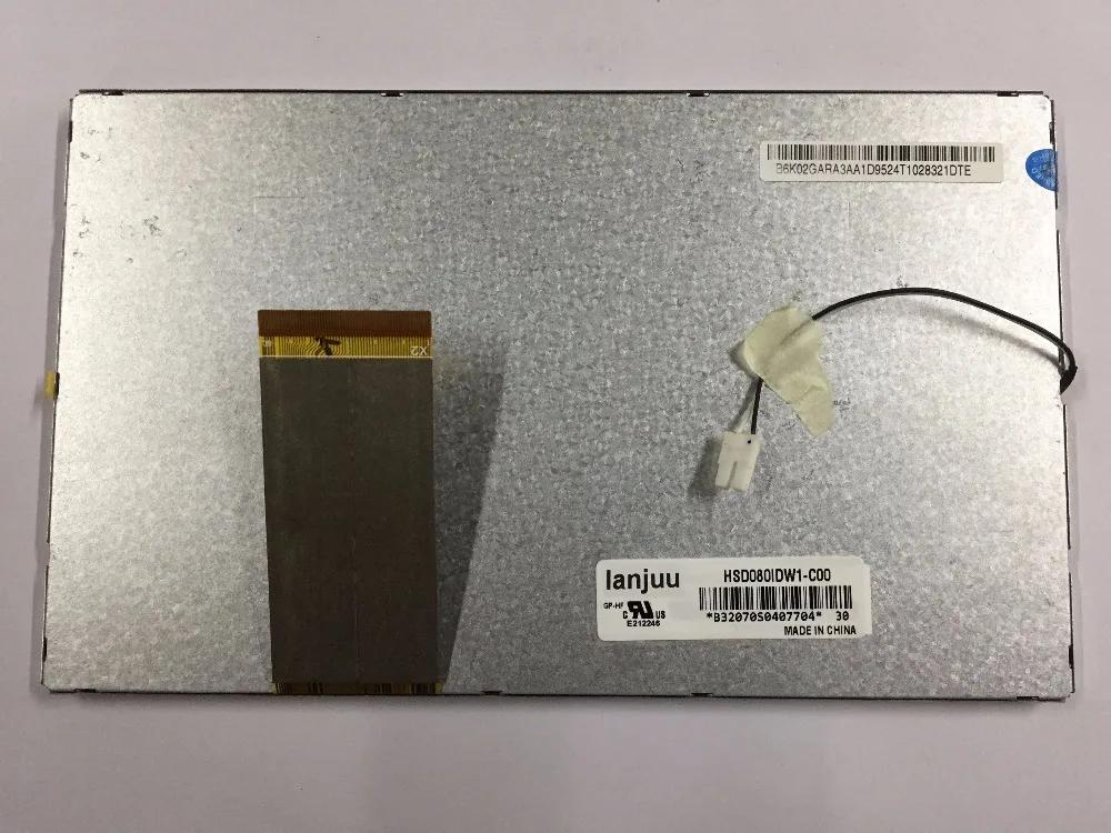 8-дюймовый ЖК-экран HSD080IDW1-COO автомобильный навигационный 60р | Компьютеры и офис