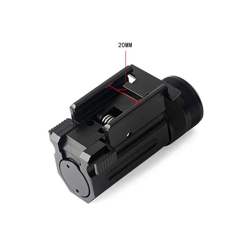 

Green (laser) Light Hunting Portable Installation Light Tool Range Sight Battery Powered Aluminum Material (tactical) Flashlight